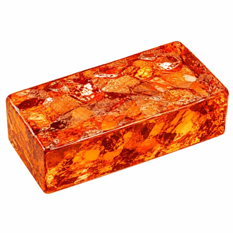 Rock Glass Bricks – Textured Decorative Glass Blocks — product view 5